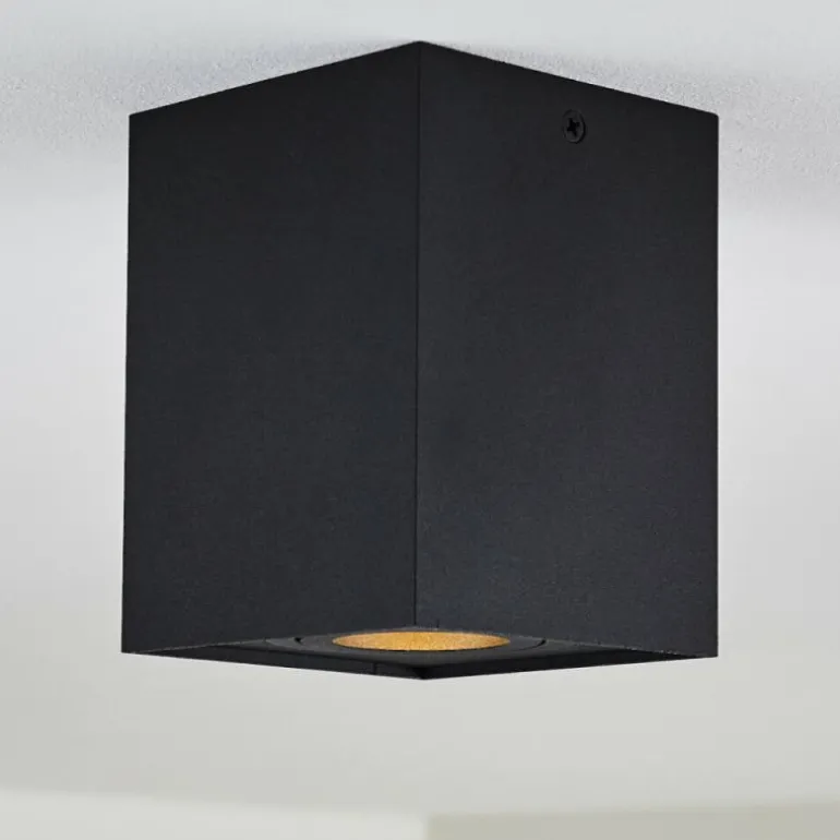 Plafonnier Baishan Noir, 1 lumière