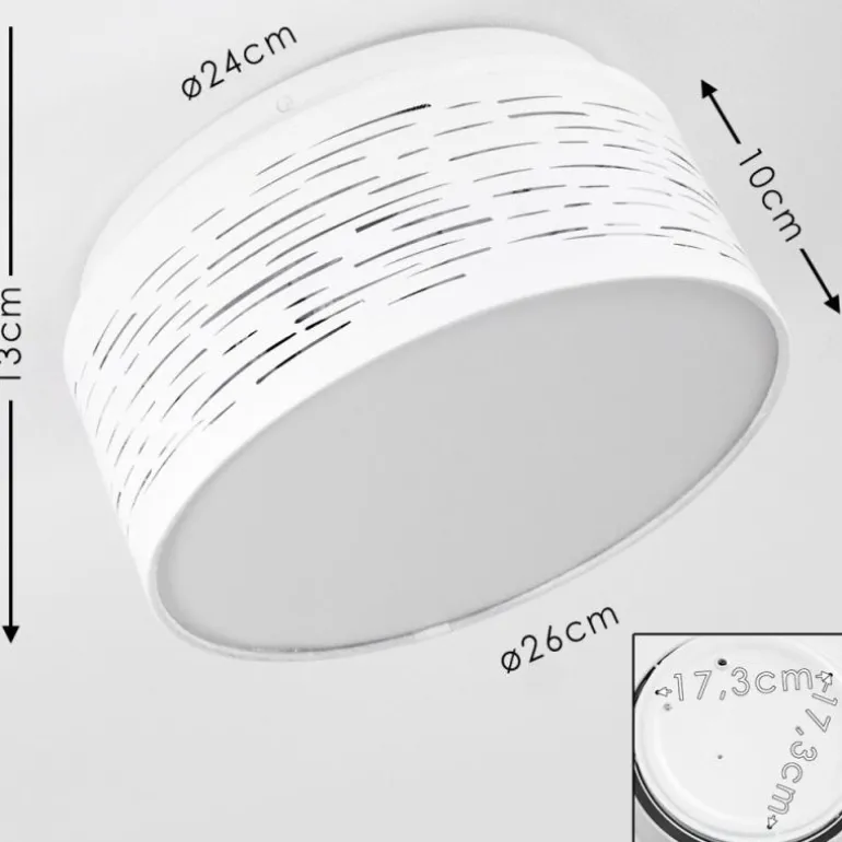 Plafonnier Bandol LED Blanc, 1 lumière