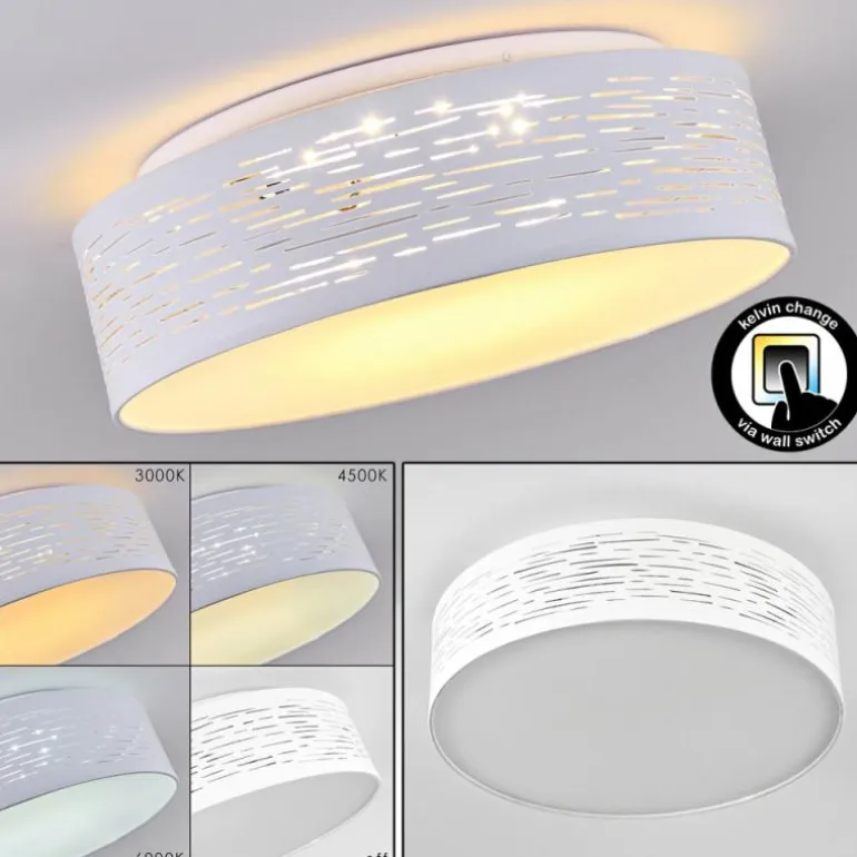 Plafonnier Bandol LED Blanc, 1 lumière