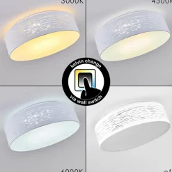 Plafonnier Bandol LED Blanc, 1 lumière
