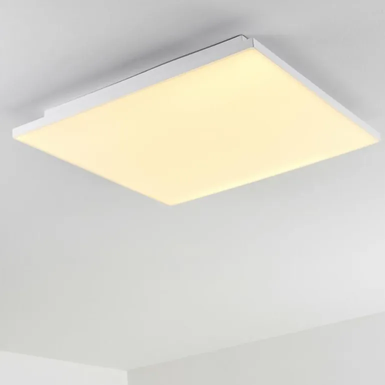 Plafonnier Bankura LED Blanc, 1 lumière, Télécommandes