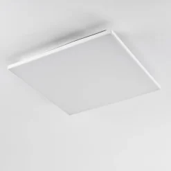 Plafonnier Bankura LED Blanc, 1 lumière, Télécommandes