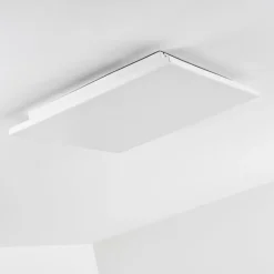Plafonnier Bankura LED Blanc, 1 lumière, Télécommandes