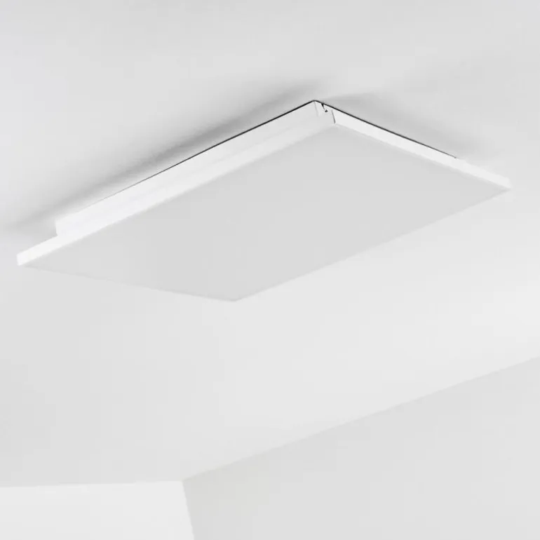Plafonnier Bankura LED Blanc, 1 lumière, Télécommandes