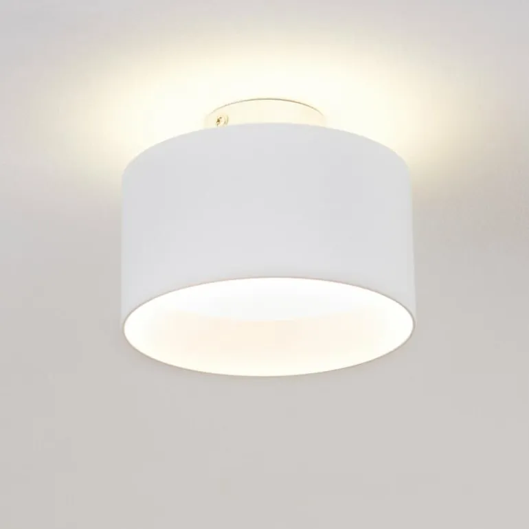 Plafonnier Baraboo LED Nickel mat, 2 lumières