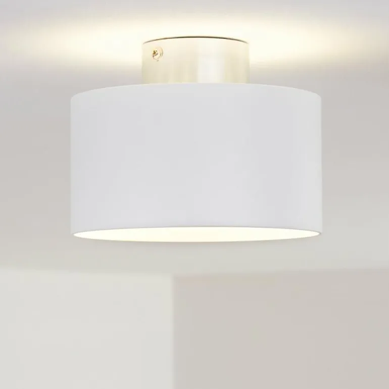 Plafonnier Baraboo LED Nickel mat, 2 lumières
