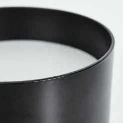 Plafonnier Baraboo LED Noir, 1 lumière