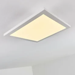 Plafonnier Barasat LED Blanc, 1 lumière