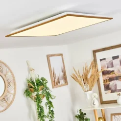 Plafonnier Barasat LED Blanc, 1 lumière