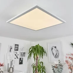 Plafonnier Barasat LED Blanc, 1 lumière