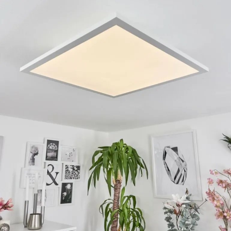 Plafonnier Barasat LED Blanc, 1 lumière