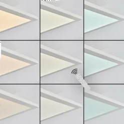Plafonnier Barasat LED Blanc, 1 lumière