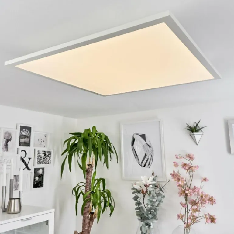 Plafonnier Barasat LED Blanc, 1 lumière