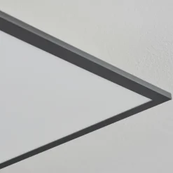 Plafonnier Barasat LED Noir, Blanc, 2 lumières