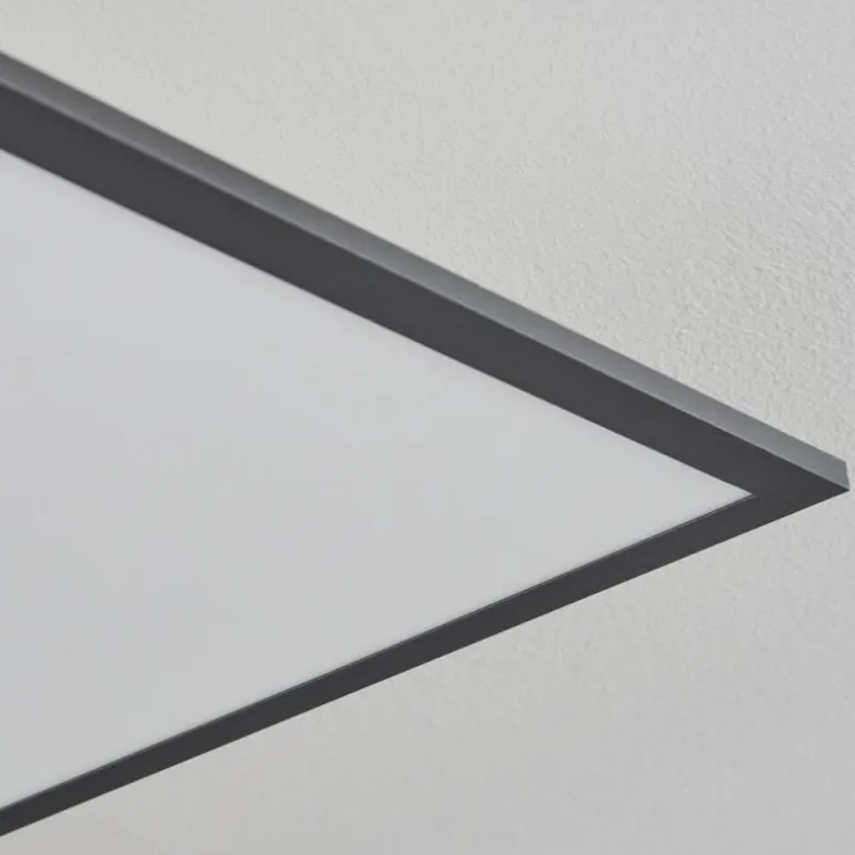 Plafonnier Barasat LED Noir, Blanc, 2 lumières