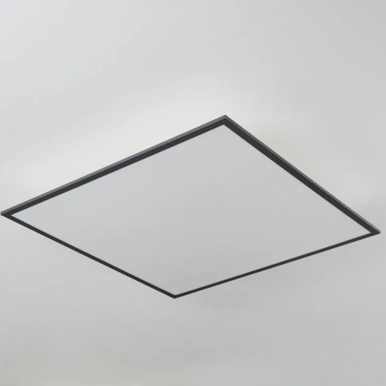 Plafonnier Barasat LED Noir, Blanc, 2 lumières
