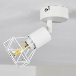 Plafonnier Baripada Blanc, 1 lumière