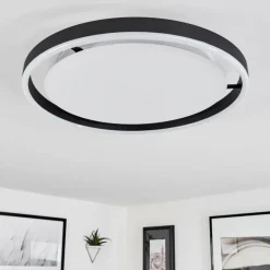 Plafonnier Barril LED Blanc, 1 lumière