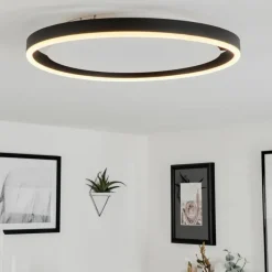 Plafonnier Barril LED Blanc, 1 lumière