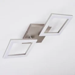 Plafonnier Batuna LED Nickel mat, 1 lumière