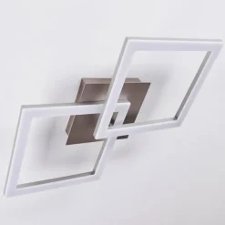 Plafonnier Batuna LED Nickel mat, 1 lumière