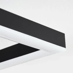 Plafonnier Bealo LED Brun, Couleur bois, 1 lumière