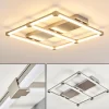 Plafonnier Beken LED Acier brossé, 1 lumière