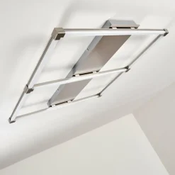 Plafonnier Beken LED Nickel mat, 1 lumière