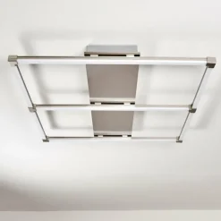 Plafonnier Beken LED Nickel mat, 1 lumière