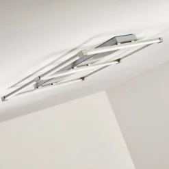 Plafonnier Beken LED Nickel mat, 1 lumière