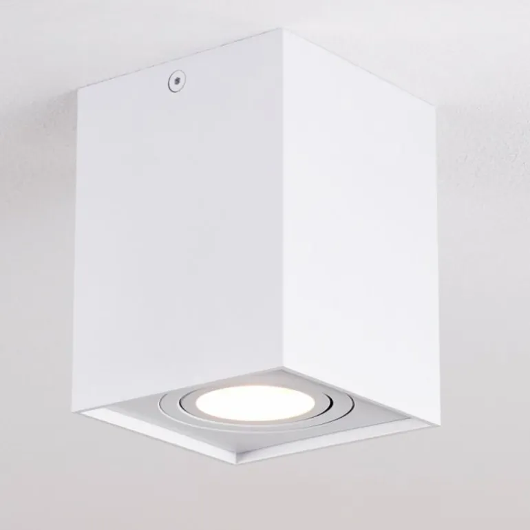 Plafonnier Betsie Blanc, 1 lumière