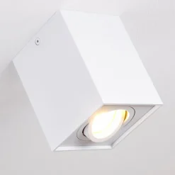 Plafonnier Betsie Blanc, 1 lumière