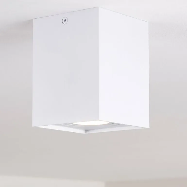 Plafonnier Betsie Blanc, 1 lumière