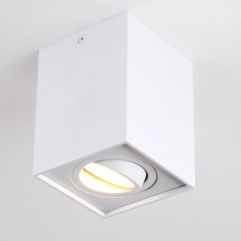 Plafonnier Betsie Blanc, 1 lumière