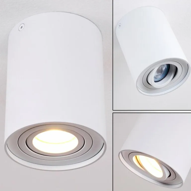 Plafonnier Betsie Blanc, 1 lumière