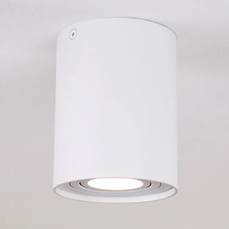 Plafonnier Betsie Blanc, 1 lumière