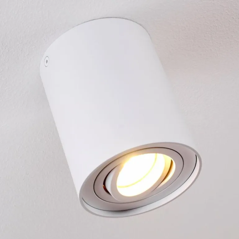 Plafonnier Betsie Blanc, 1 lumière