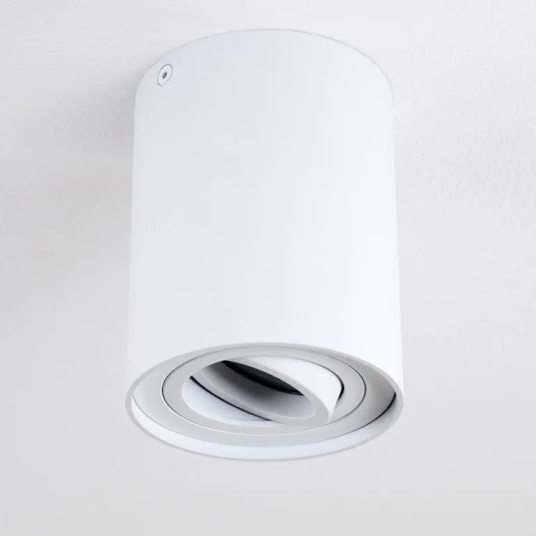 Plafonnier Betsie Blanc, 1 lumière