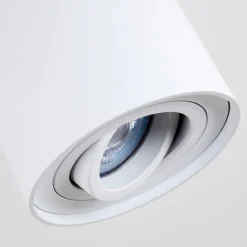 Plafonnier Betsie Blanc, 1 lumière