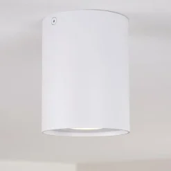 Plafonnier Betsie Blanc, 1 lumière