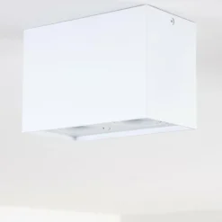 Plafonnier Betsie Blanc, 2 lumières