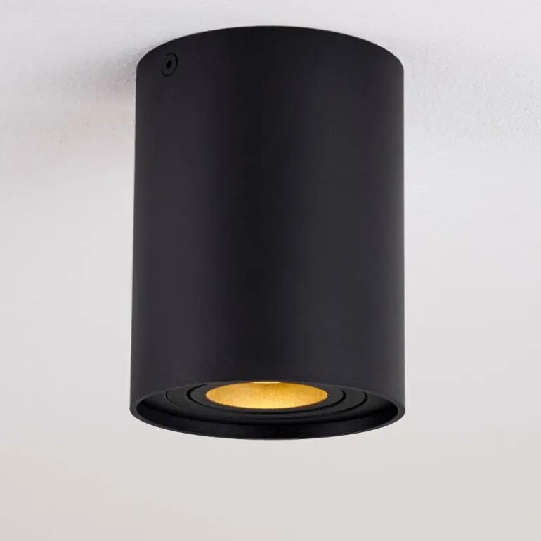 Plafonnier Betsie Noir, 1 lumière