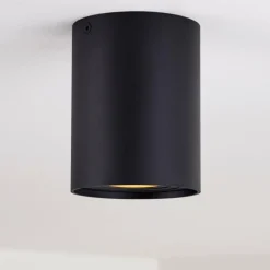 Plafonnier Betsie Noir, 1 lumière