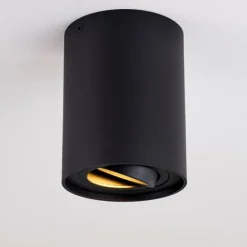 Plafonnier Betsie Noir, 1 lumière