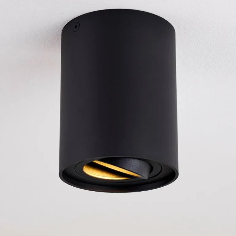 Plafonnier Betsie Noir, 1 lumière