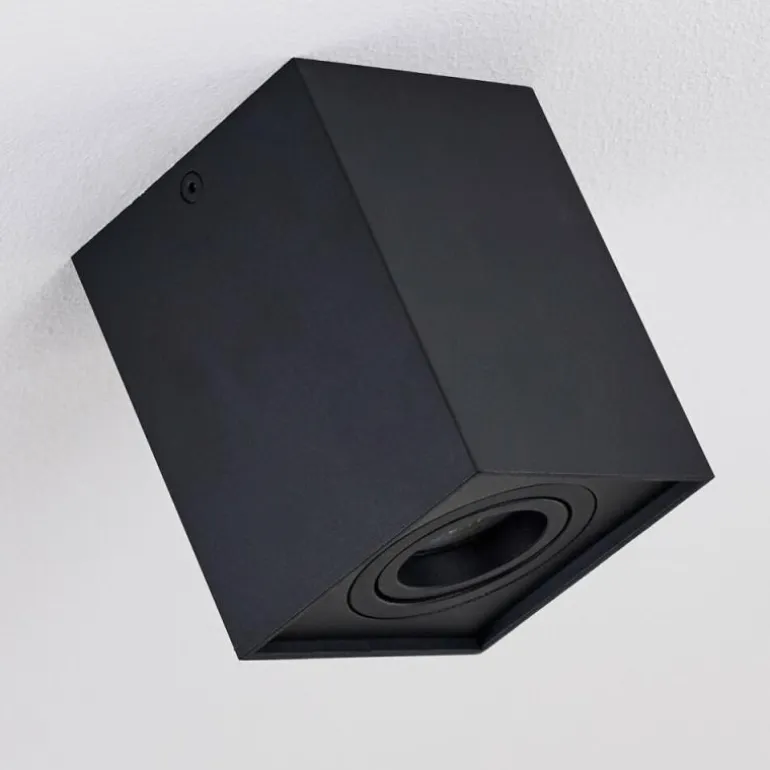 Plafonnier Betsie Noir, 1 lumière