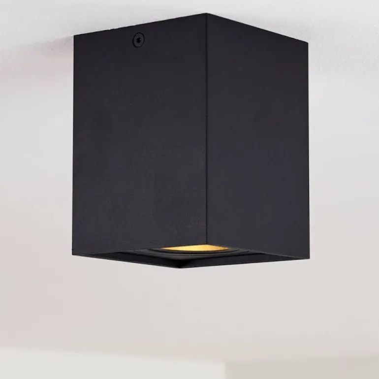 Plafonnier Betsie Noir, 1 lumière