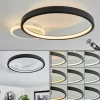 Plafonnier Bina LED Blanc, 1 lumière, Télécommandes