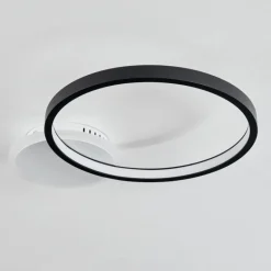 Plafonnier Bina LED Blanc, 1 lumière, Télécommandes