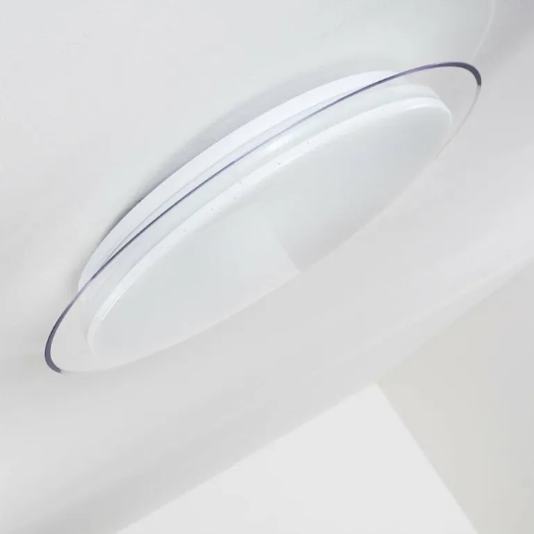 Plafonnier Bleik LED Blanc, 1 lumière, Télécommandes